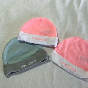 0-6M Converse hat bundle